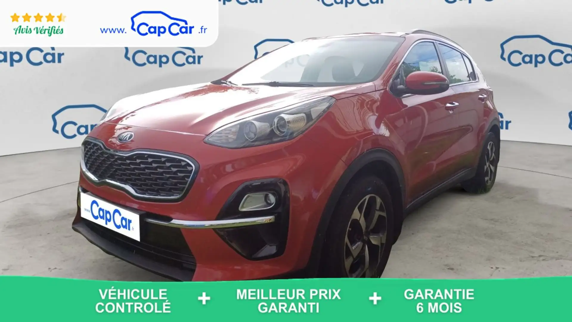 Kia Sportage IV 1.6 CRDi 115 Motion - Première main Rouge - 1