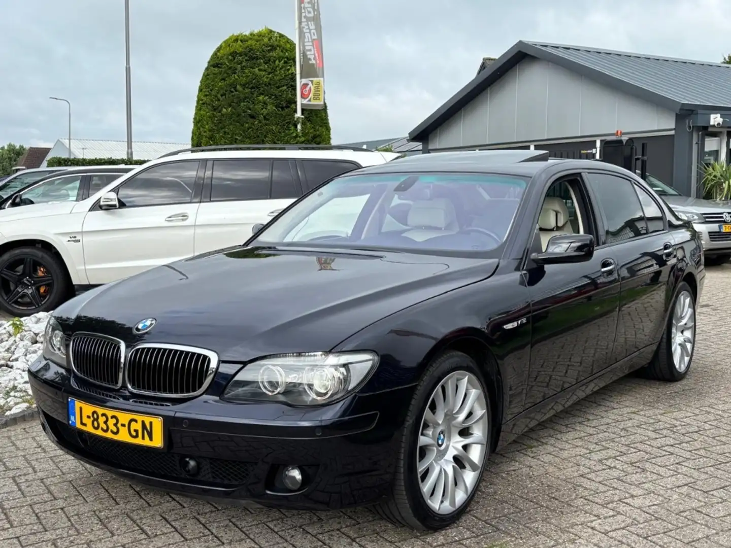 BMW 760 7-serie 760I Lang Individual 2008 V12 BTW 760LI VO Noir - 1