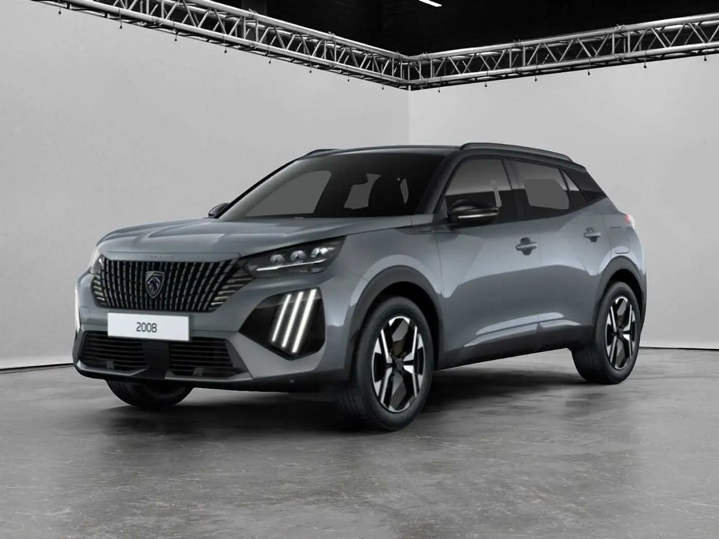 Peugeot 2008 2ª serie Hybrid 136 e-DCS6 GT Grijs - 1