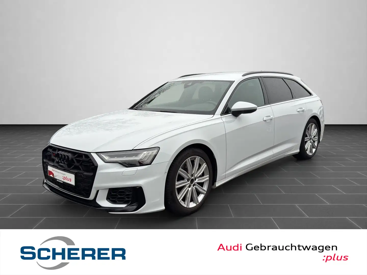 Audi S6 55 TDI quattro tiptronic MATRIX B&O KAM Blanc - 1