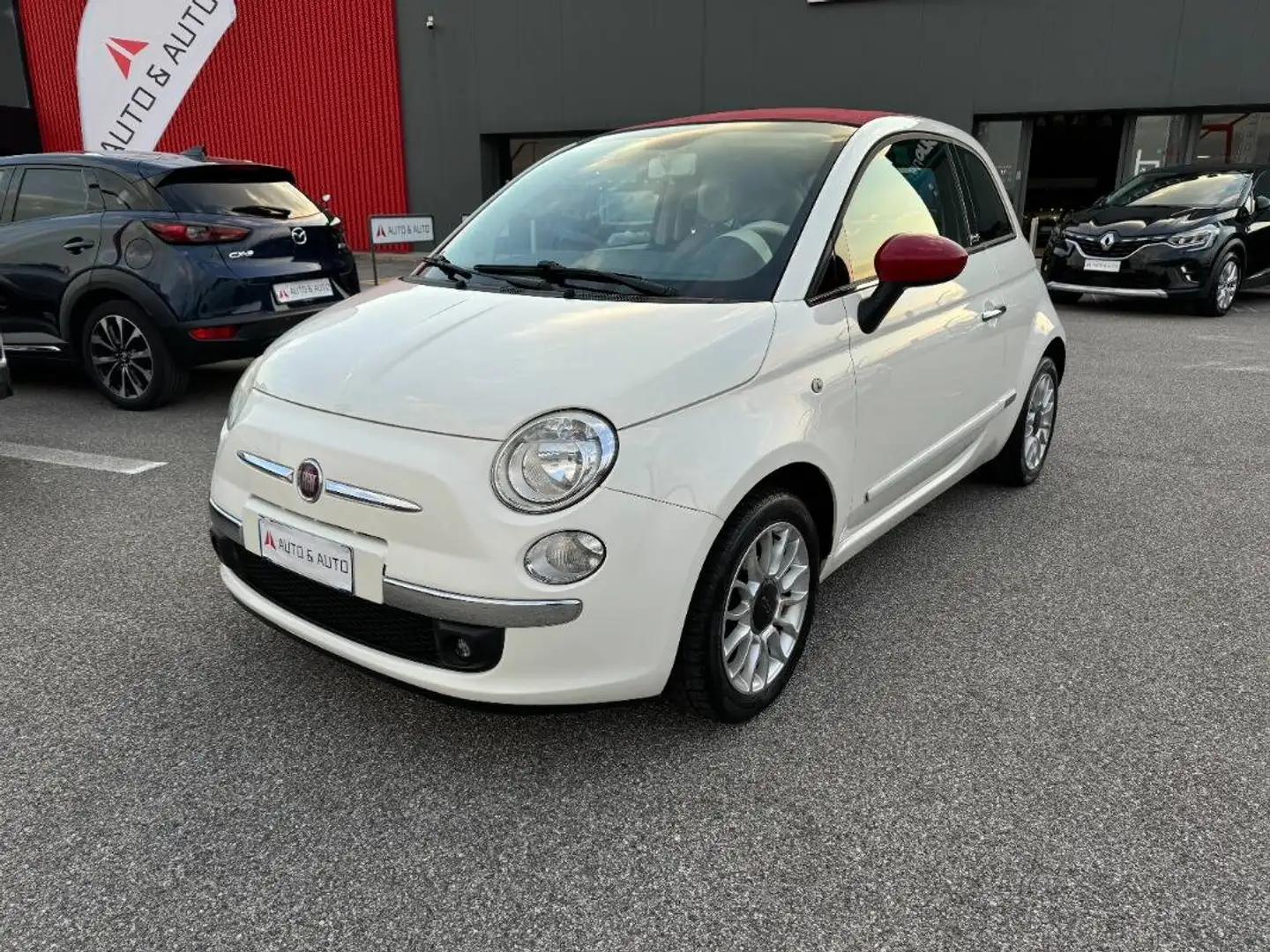 Fiat 500C 1.2 Pop 69cv Blanc - 1