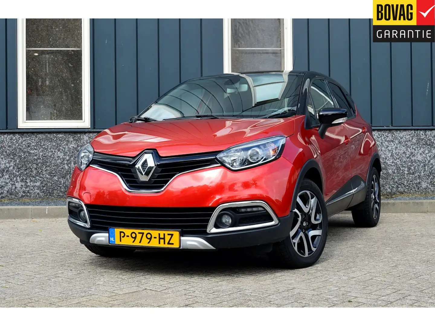 Renault Captur 1.2 TCe Xmod Rijklaarprijs-Garantie Airco Navigati Rood - 1