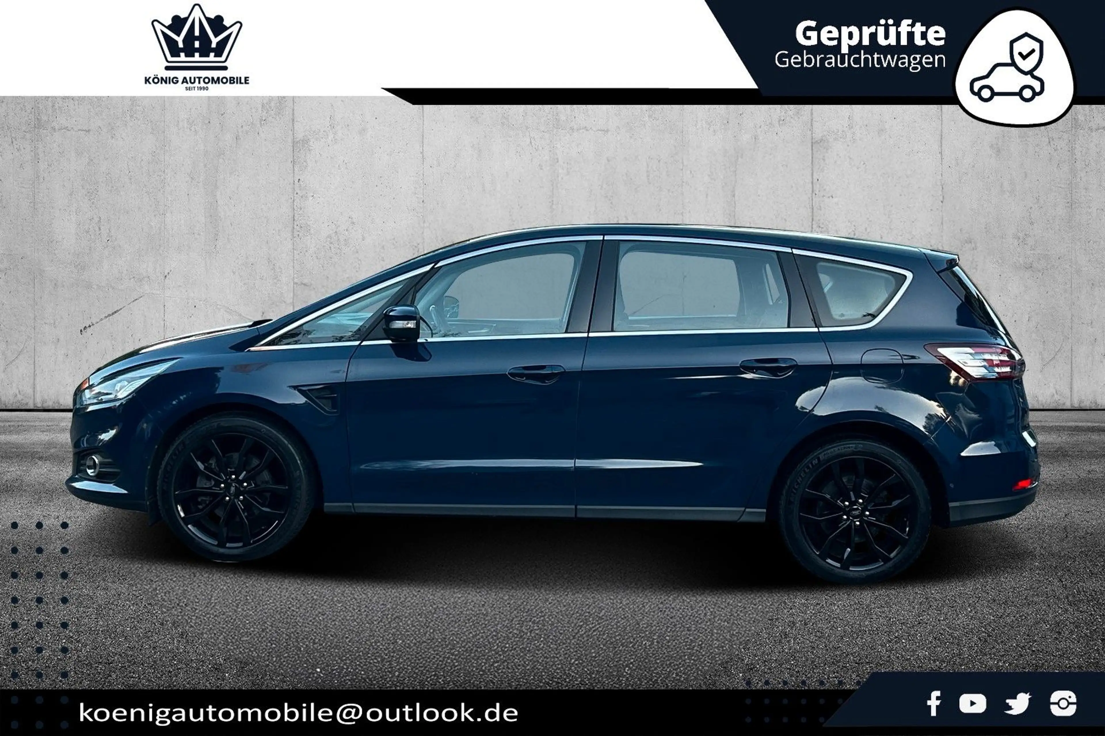 Ford S-Max 2.0 TDCI Aut. Titanium/ ACC / NAVI / 19'LM — photo 8