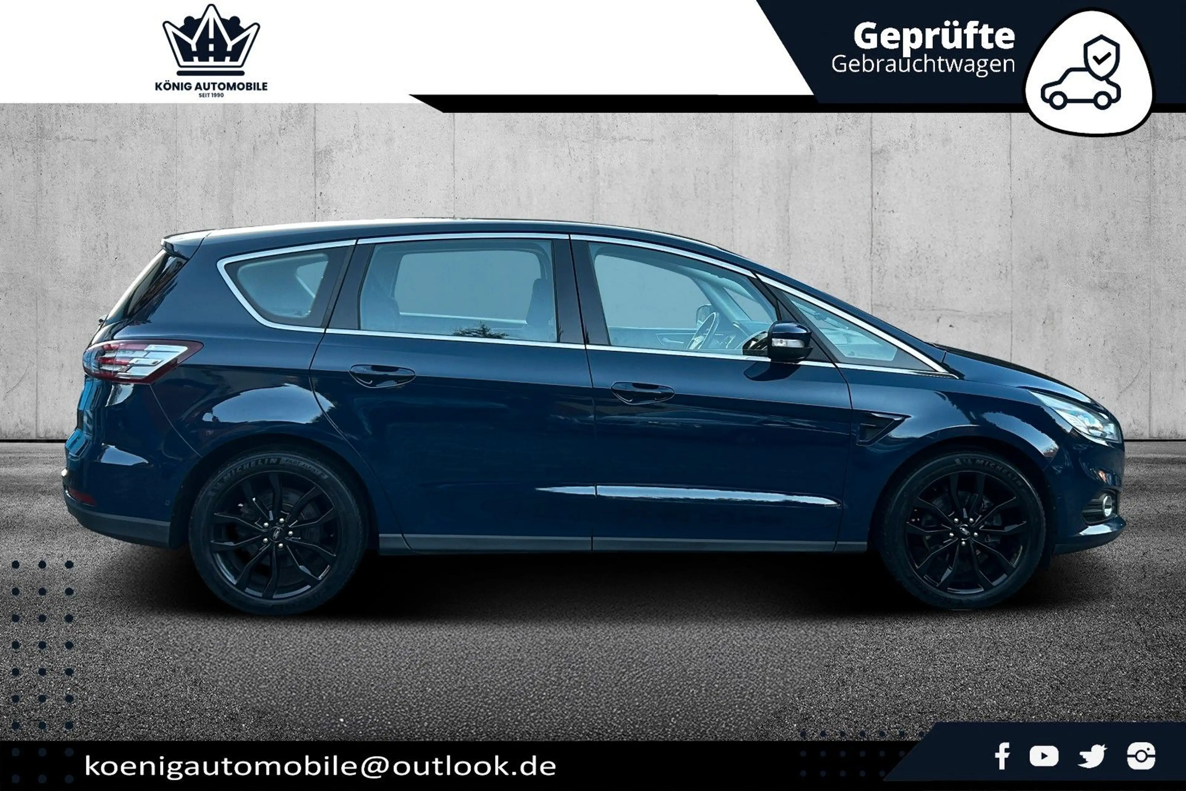 Ford S-Max 2.0 TDCI Aut. Titanium/ ACC / NAVI / 19'LM — photo 4