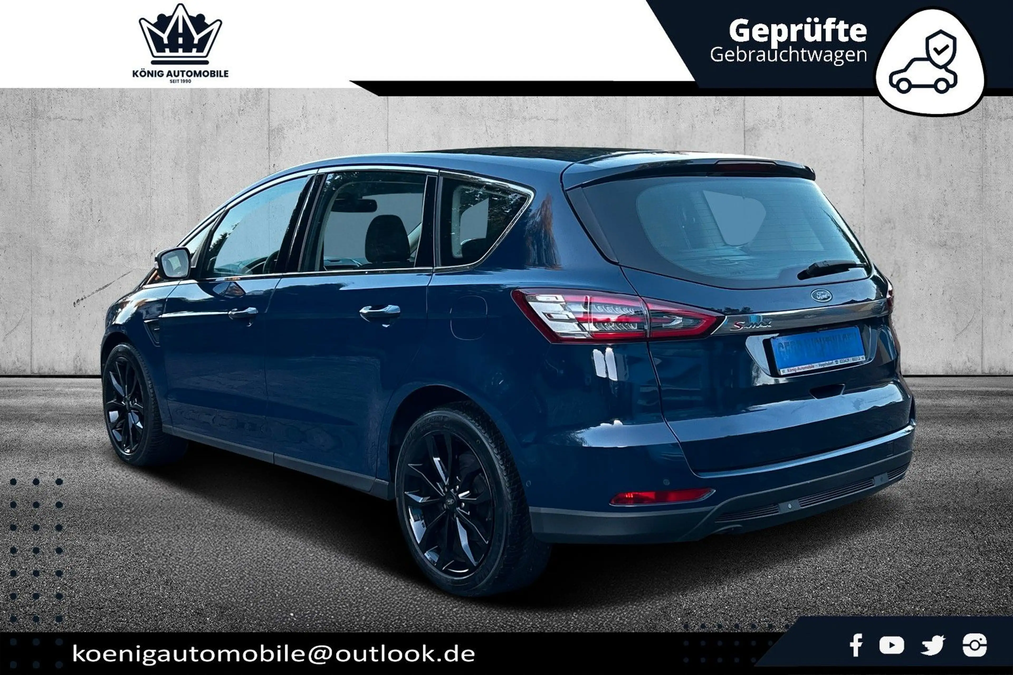 Ford S-Max 2.0 TDCI Aut. Titanium/ ACC / NAVI / 19'LM — photo 7