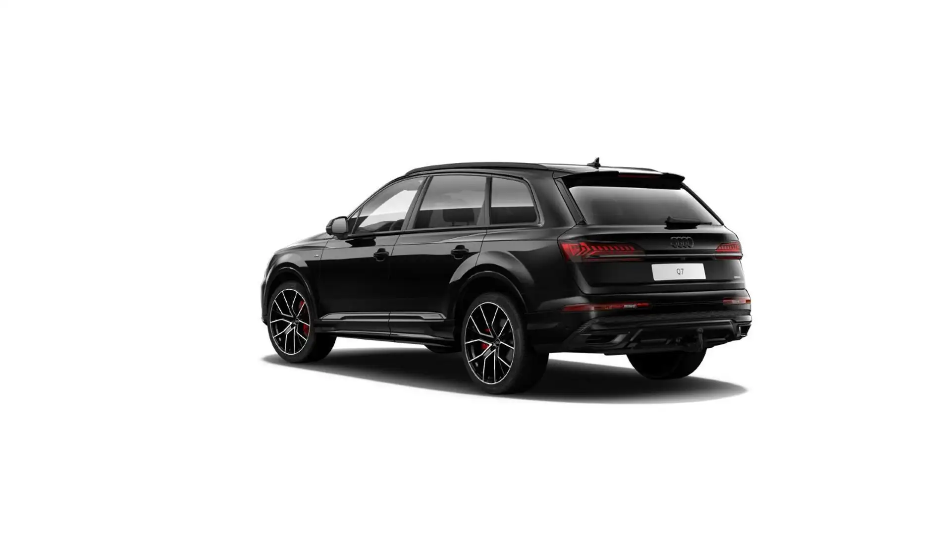 Audi Q7 55 TFSI qu. S line 7.S*Carbon*Nachtsicht*Stdh Schwarz - 2