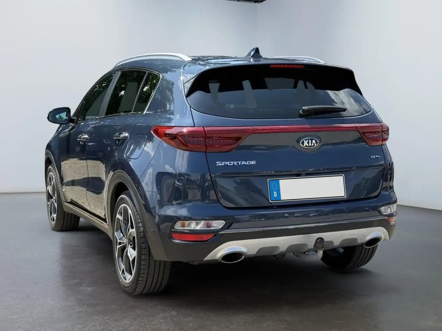 Kia Sportage 2.0 CRDi GT Line AWD Leder Kamera Garantie AHK ... Blau - 2