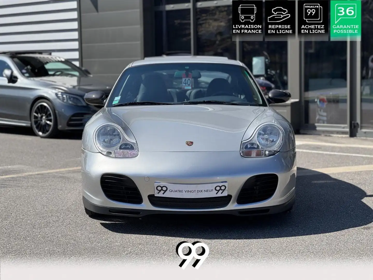 Porsche 911 996 3.4i Carrera 4 France TOE Grosse révision Livr Argintiu - 2