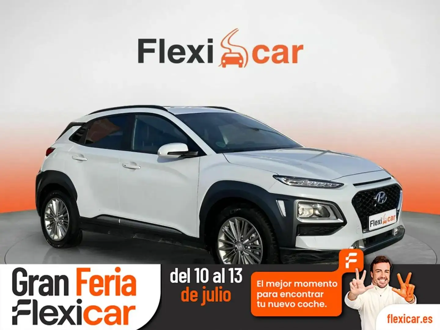 Hyundai KONA 1.6 CRDI 85kW (115CV) Tecno Lime 4X2 Blanco - 1