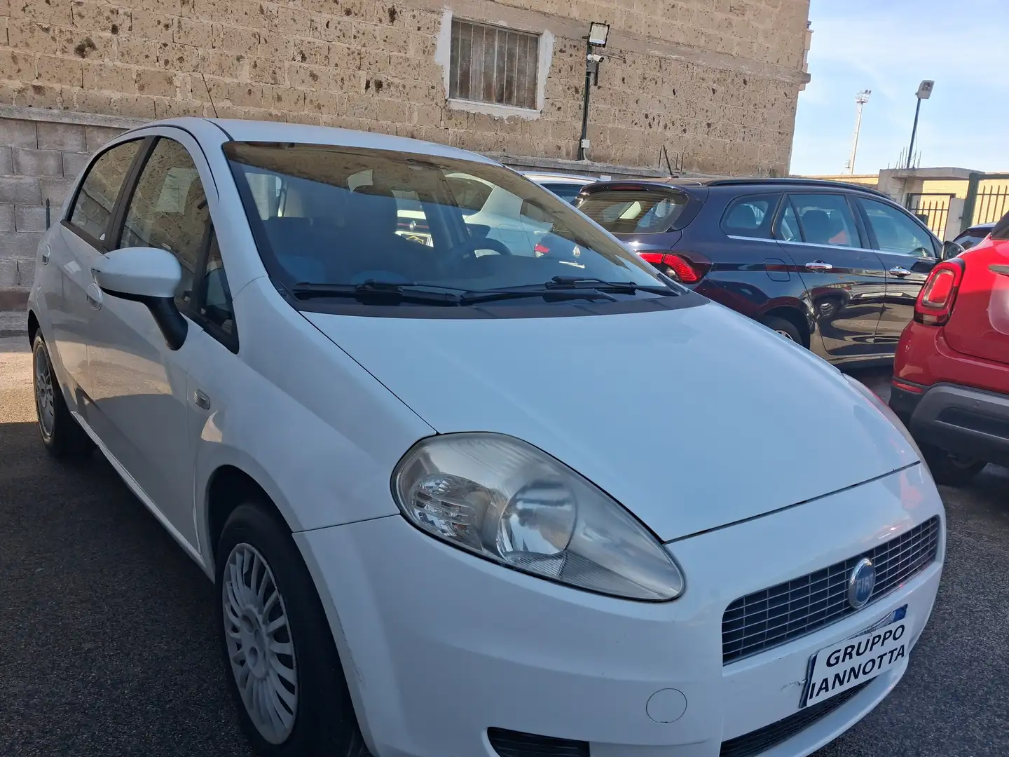 Fiat Grande Punto 1.3 MULTIJET 75 C.V. KM 262350 Bianco - 1