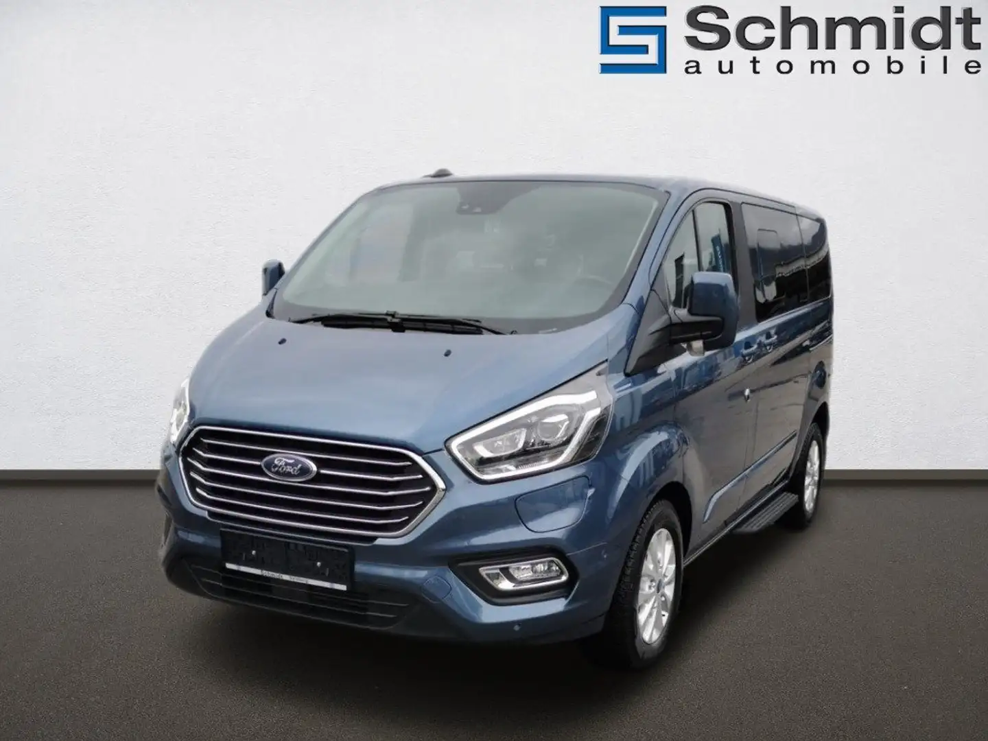 Ford Tourneo Custom 1,0 EcoBoost PHEV 320 L1 Titanium A Modrá - 1