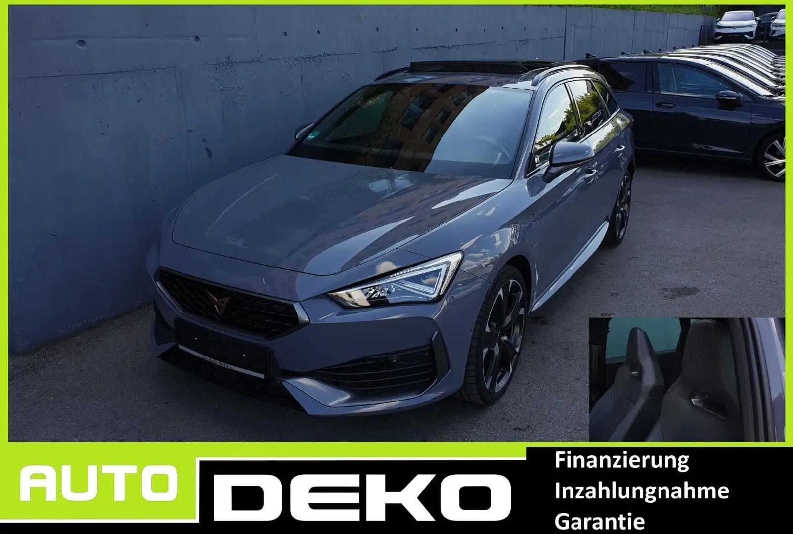 CUPRA Leon 1.4 e-HYBRID SP DSG Pano/Leder/ACC/SSL/Kame Grau - 1