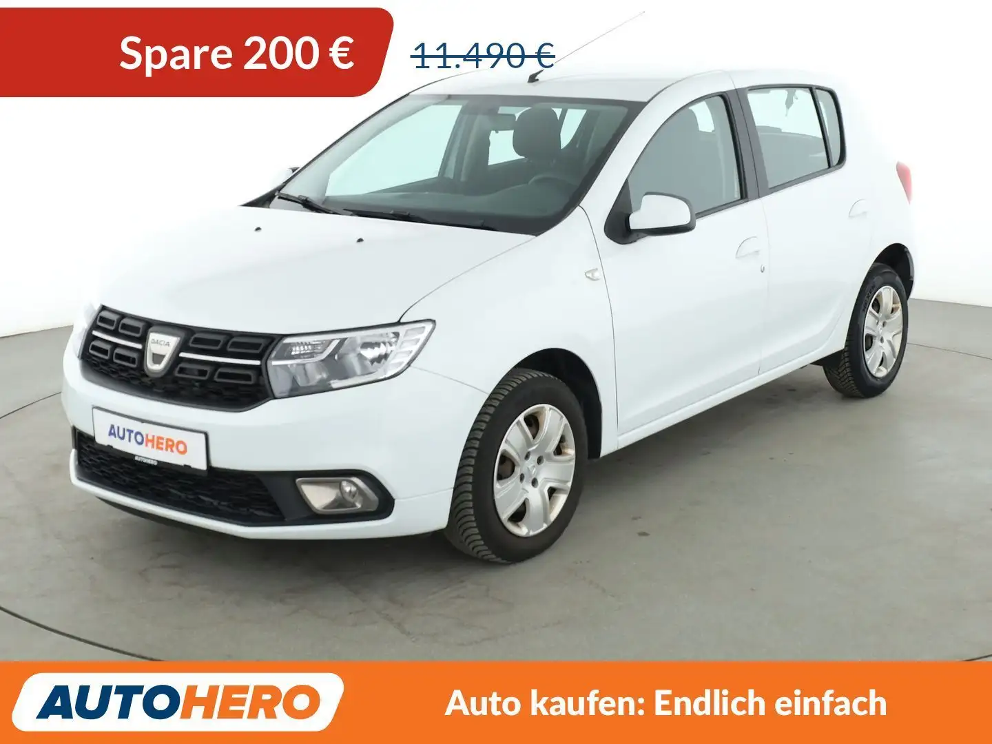 Dacia Sandero 0.9 TCe Laureate Aut.*RADIO*BLUETOOTH Weiß - 1