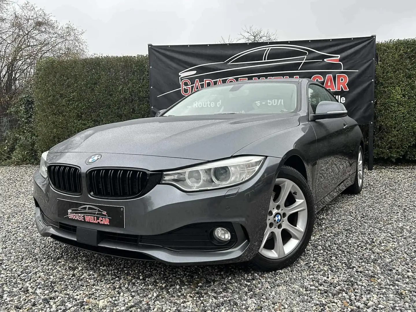 BMW 420 Coupé Euro6b Boîte Auto/Led/Gps…Garantie 1an! Grau - 1