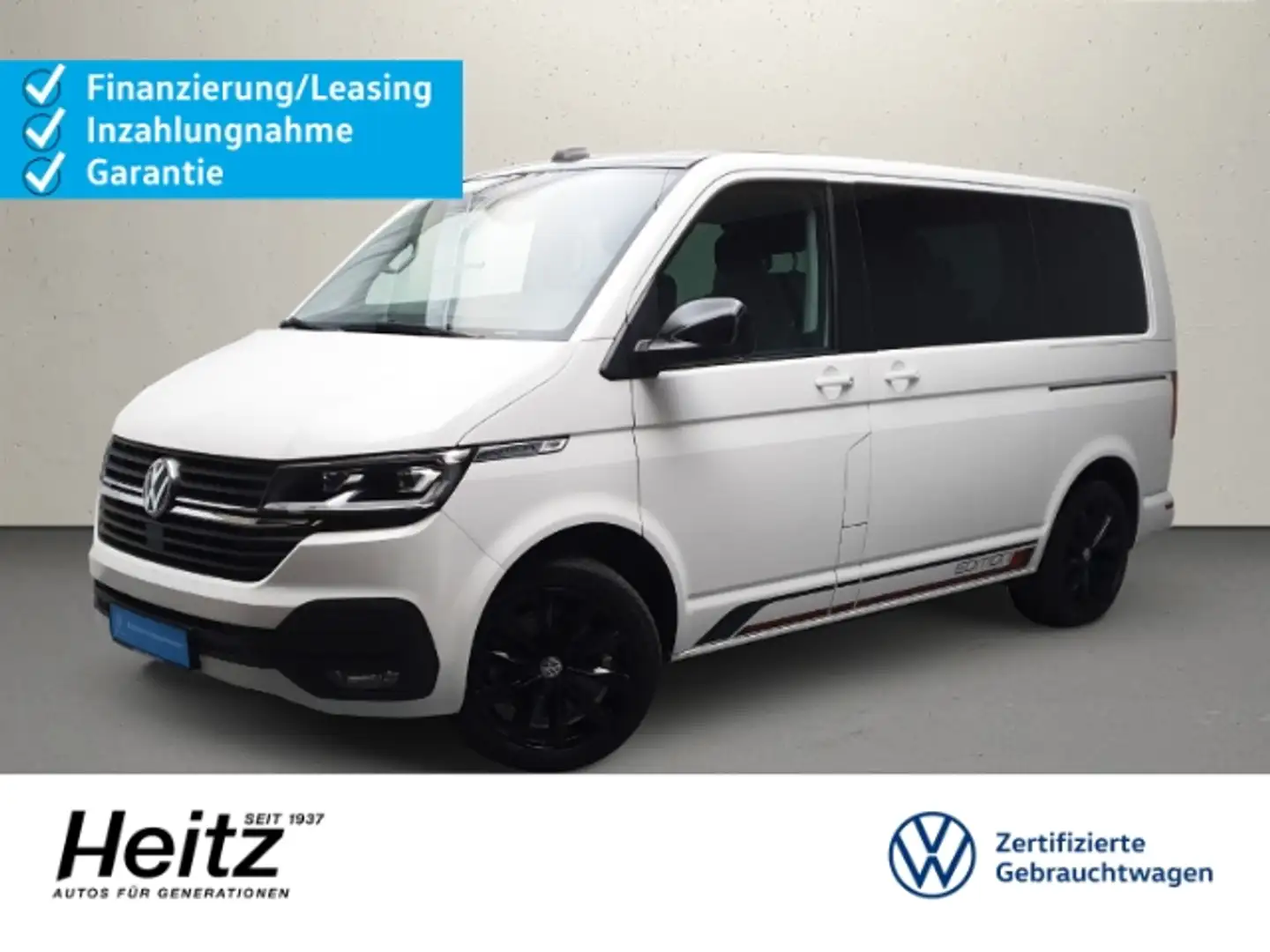 Volkswagen T6.1 Multivan Edition 4MOTION DSG Navi AHK LED Weiß - 1