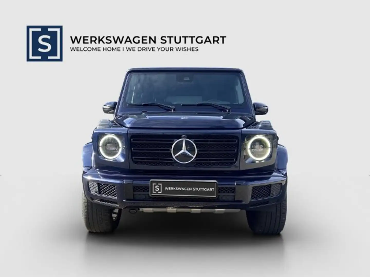 Mercedes-Benz G 350 G 350 d AMG Night AHK SHD Distron StdHz MLed 360 Blau - 2