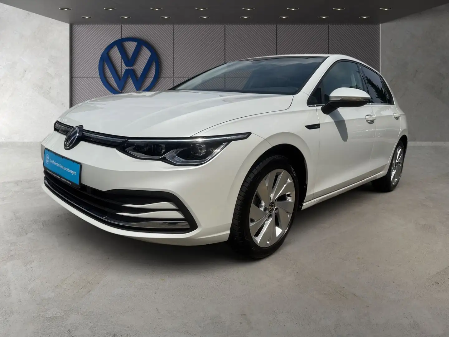 Volkswagen Golf VIII 1.5 eTSI DSG Style Navi Sprachbedienun Weiß - 2