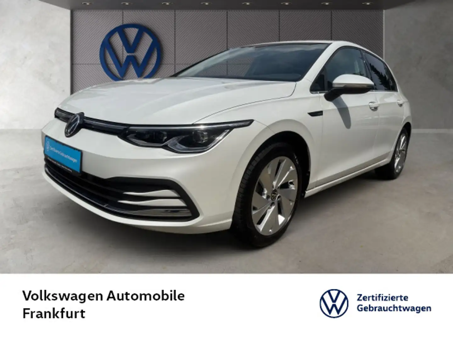 Volkswagen Golf VIII 1.5 eTSI DSG Style Navi Sprachbedienun Weiß - 1