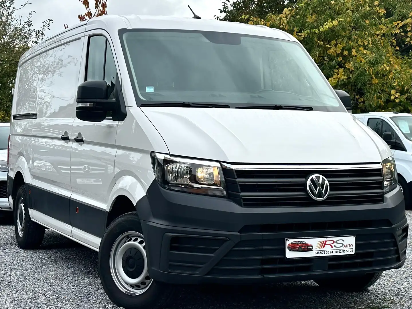 Volkswagen Crafter 2.0 TDI L2 H2 - GARANTIE 12 MOIS - AUTOMATIQUE - Blanc - 2
