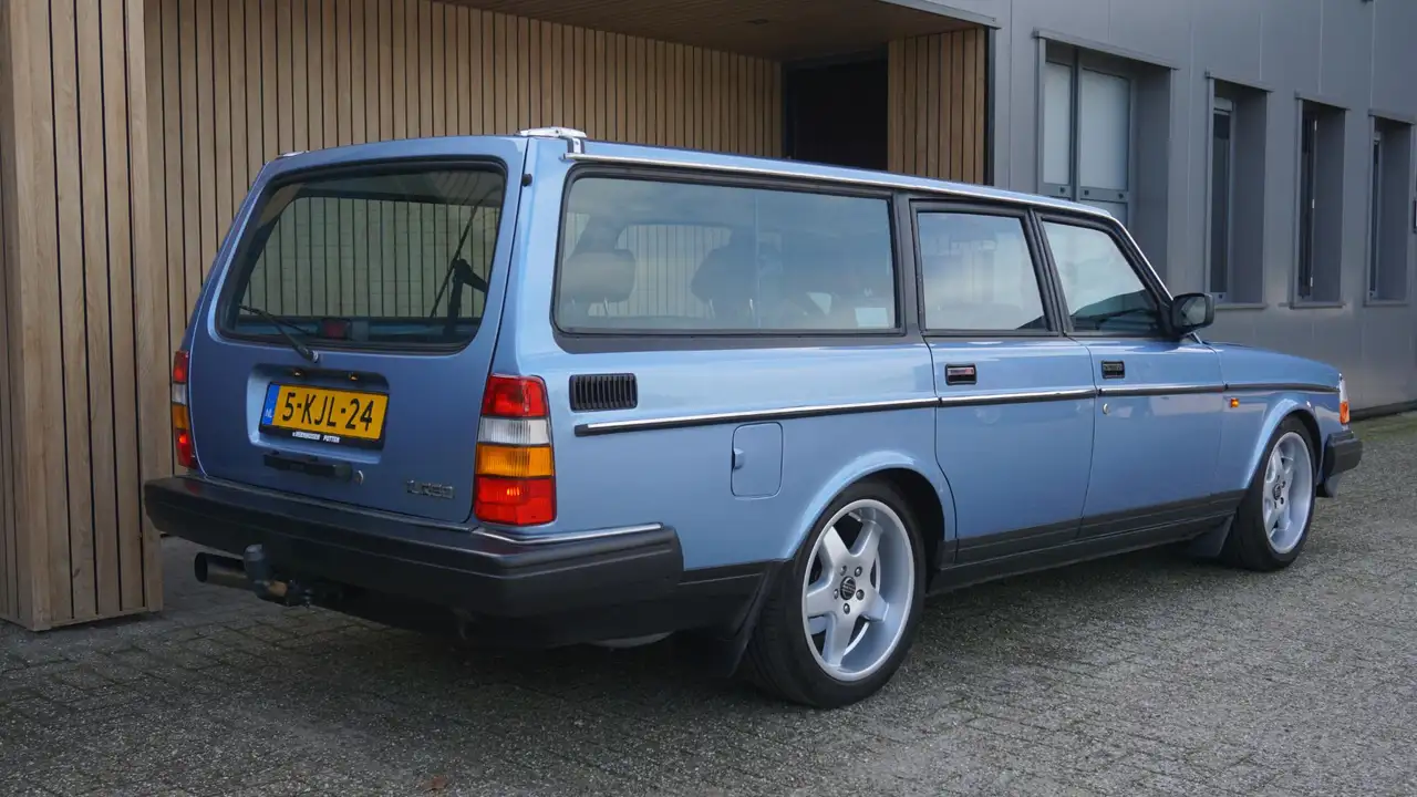 Volvo 240 245 2.3 Turbo 250PK B230FK Leder Airco 17inch Eike, foto 5