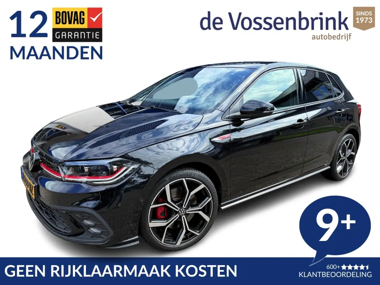 Volkswagen Polo GTI 2.0 TSI GTI Automaat *Geen Afl. kosten* Zwart - 1