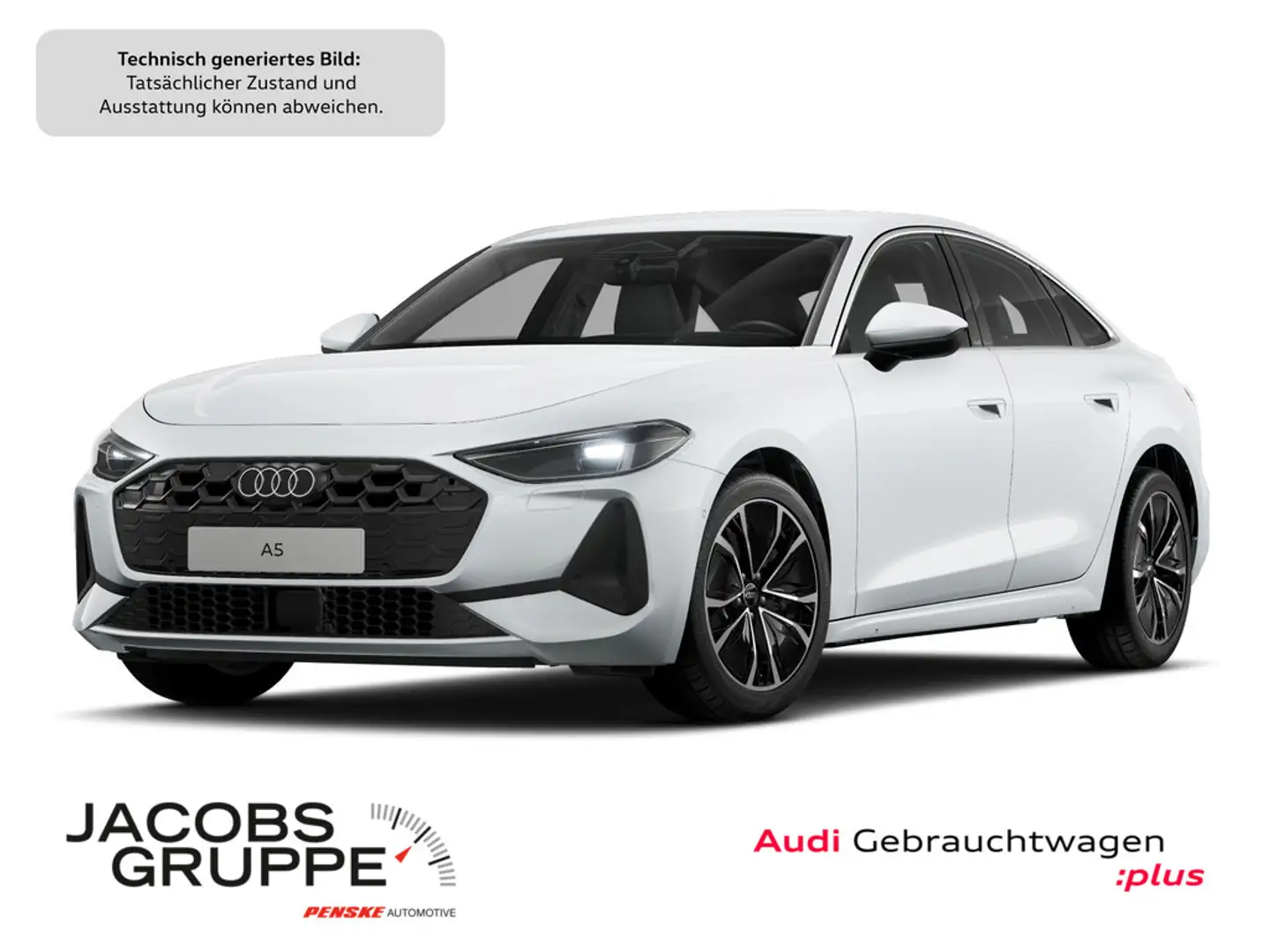 Audi A5 Limousine TFSI quattro ACC/KAMERA/NAVI/Sitzh. Weiß - 1