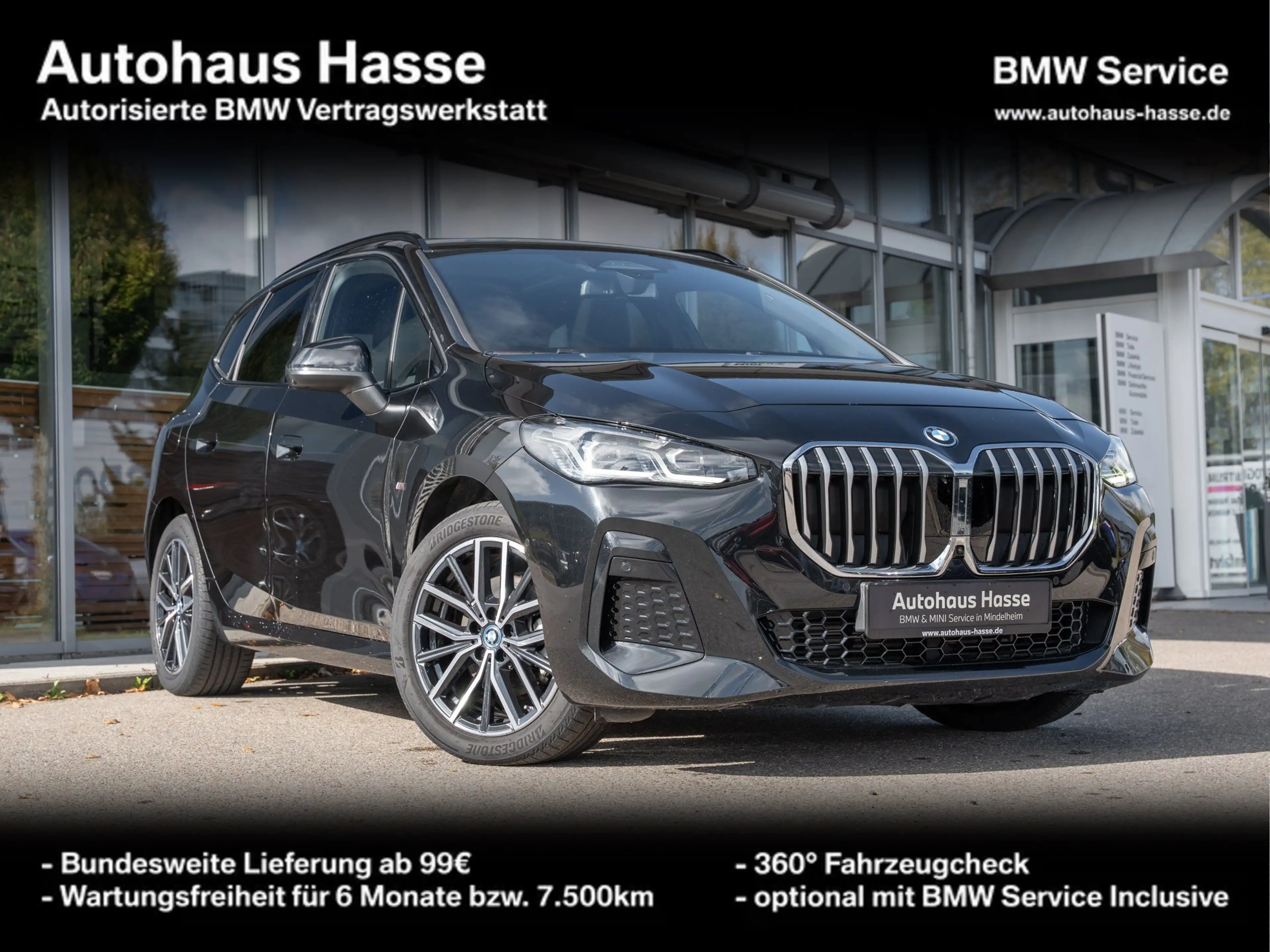 BMW 225 e xDrive Active Tourer M-Sport PANO DA+ 360° HUD