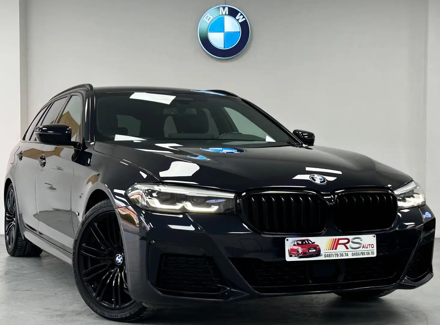 BMW 520 FACE LIFT - PACK M - GARANTIE 12 MOIS-PARFAIT ETAT Bleu - 2