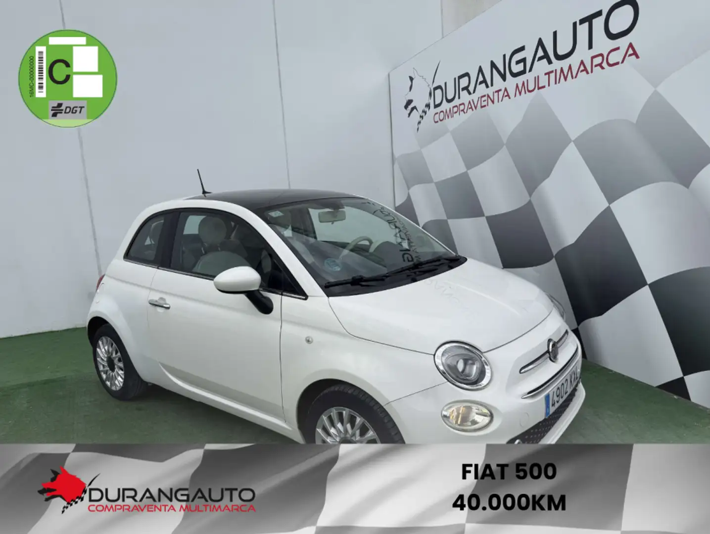 Fiat 500 1.2 Pop Wit - 1