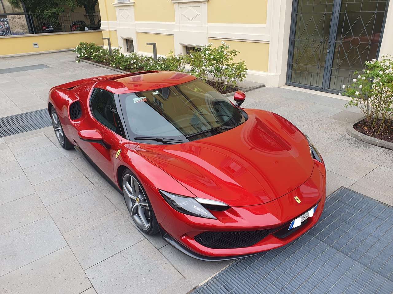 Ferrari 296 296 GTB GTB 3.0 Rosso Imola Carbonio