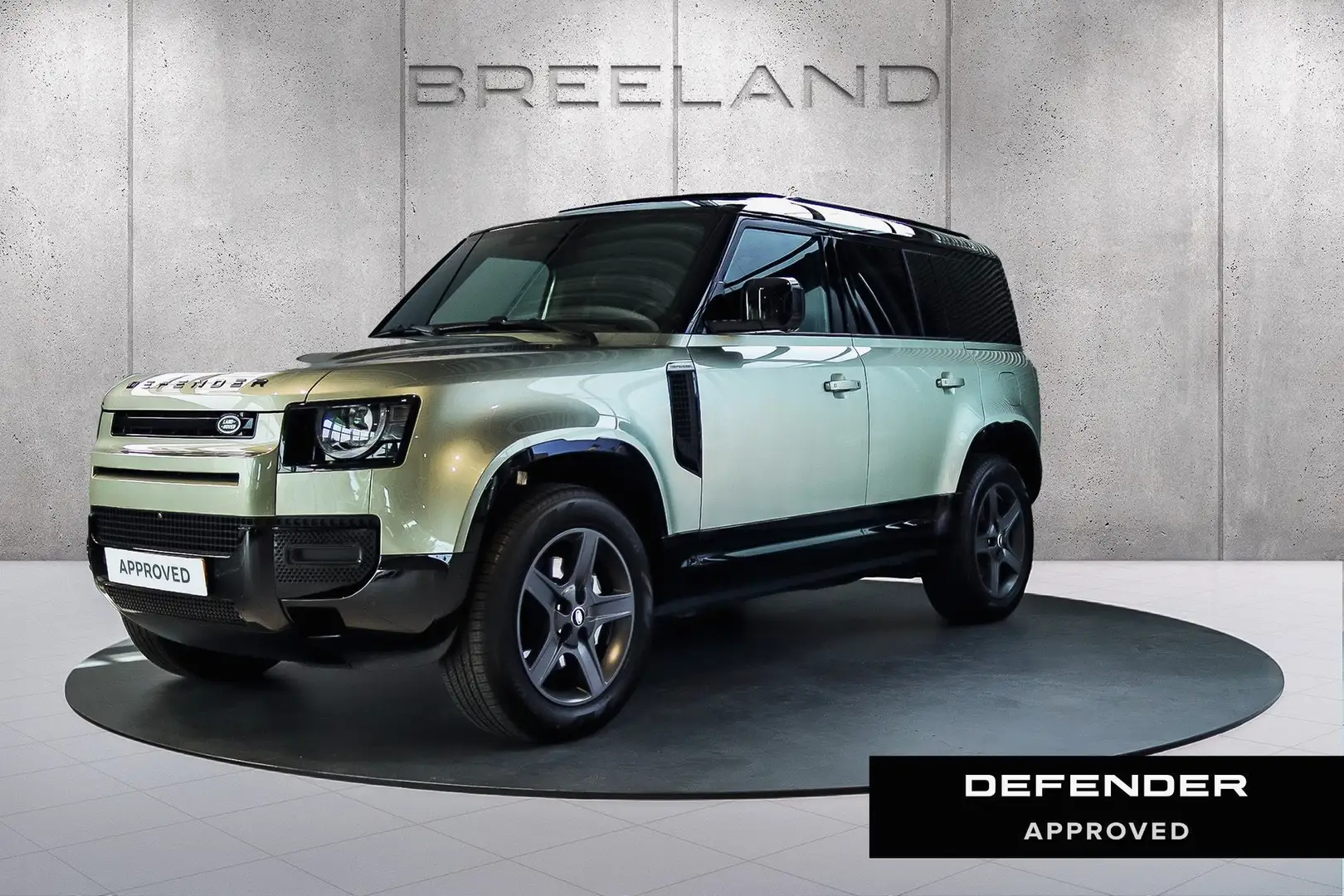 Land Rover Defender P300e 110 X-Dynamic SE | Trekhaak | HUD | Cold Cli Groen - 1