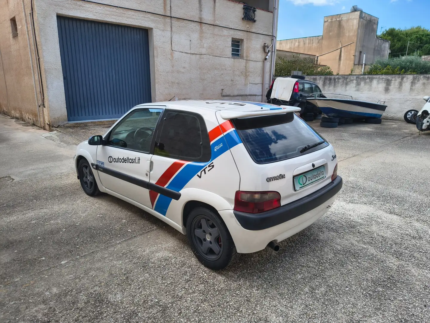 Citroen SAXO 1.6i 16V cat 3 porte VTS Blanc - 2