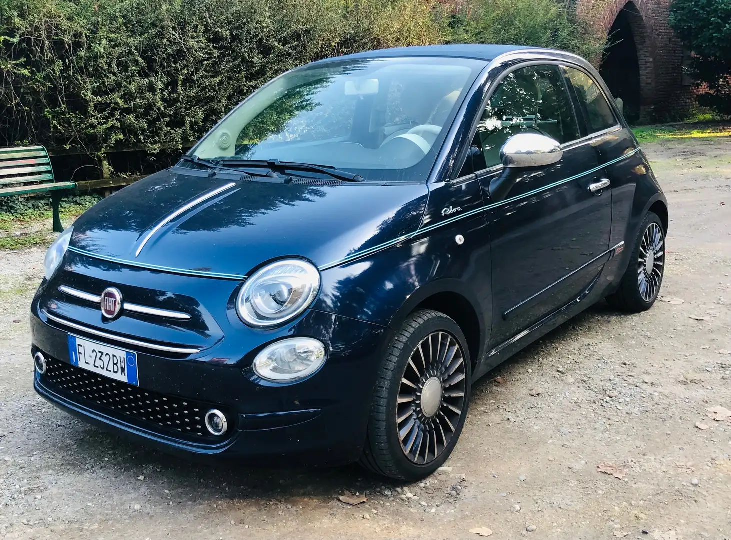 Fiat 500C 500C 1.2 Riva 69cv dualogic Blu/Azzurro - 2