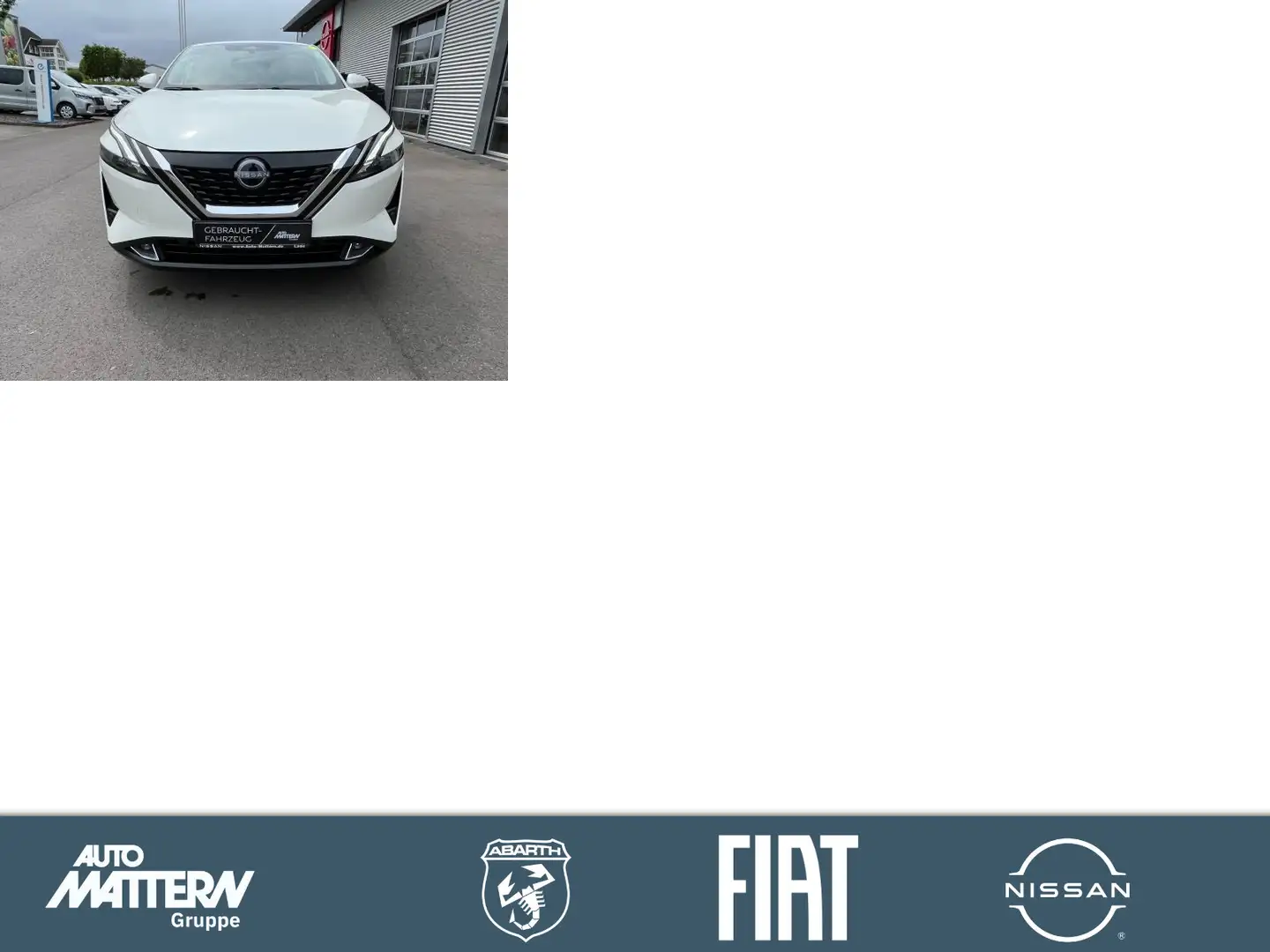 Nissan Qashqai Klimaaut.|NAVI|Kamera|LED|SHZ|CarPlay Weiß - 2