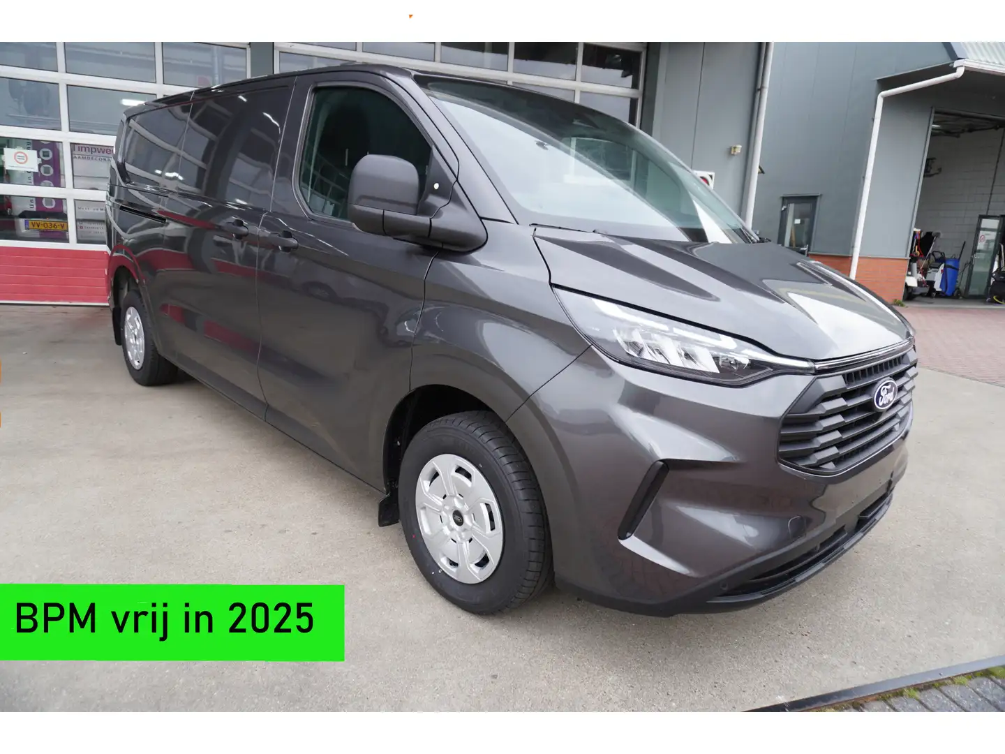 Ford Transit Custom 320L 2.0 TDCI 136PK L2H1 Trend Achterklep Schuifde Grijs - 1