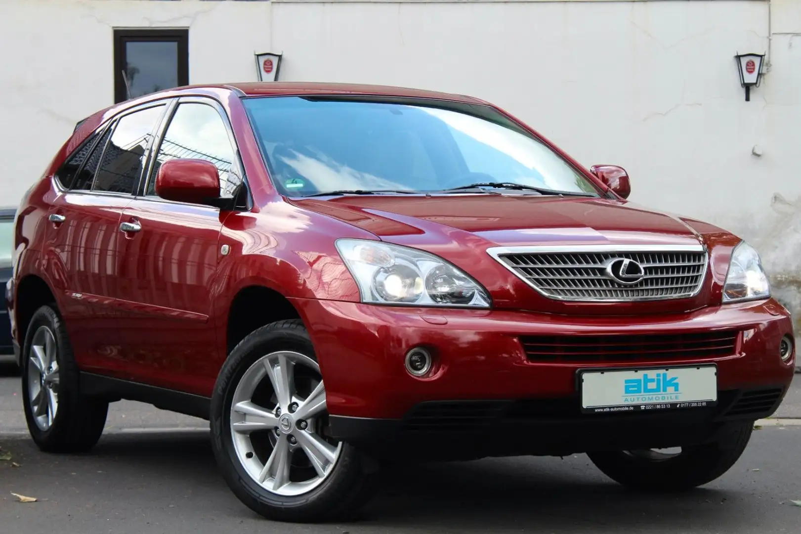 Lexus RX 400 Hybrid EXECUTIVE AWD KAM Leder Navi Xenon Červená - 1