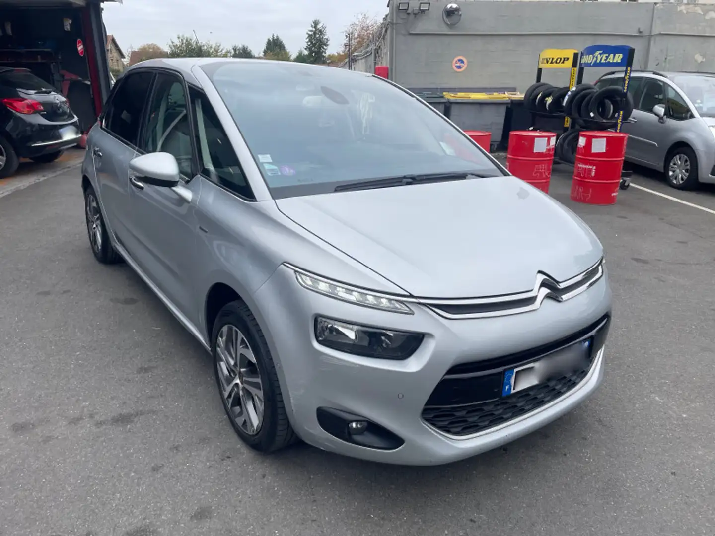 Citroen C4 Picasso THP 165CH EXCLUSIVE S\u0026S EAT6 Gris - 2