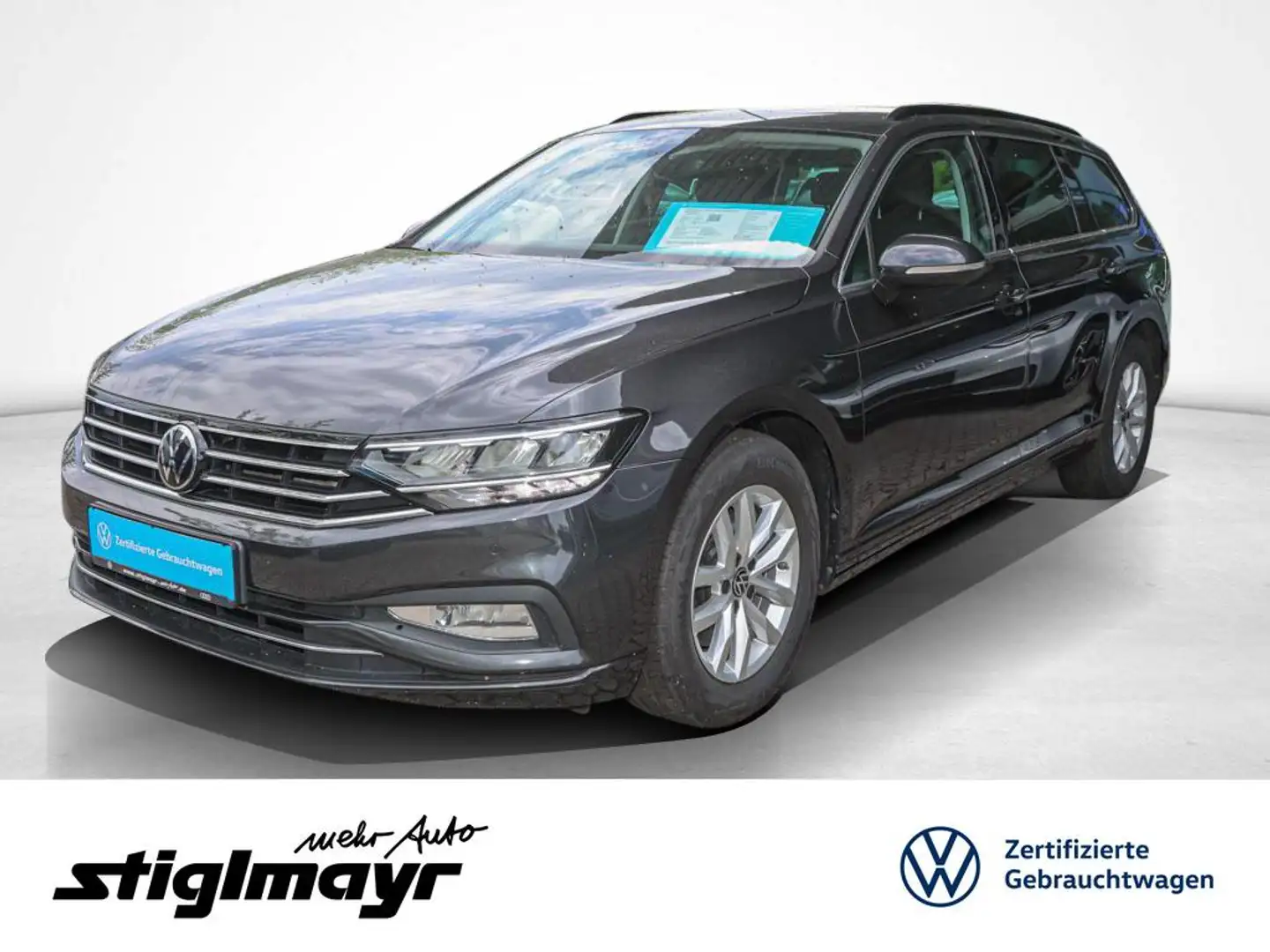 Volkswagen Passat Variant Business 2.0 TDI LED+SITZHEIZUNG Grijs - 1