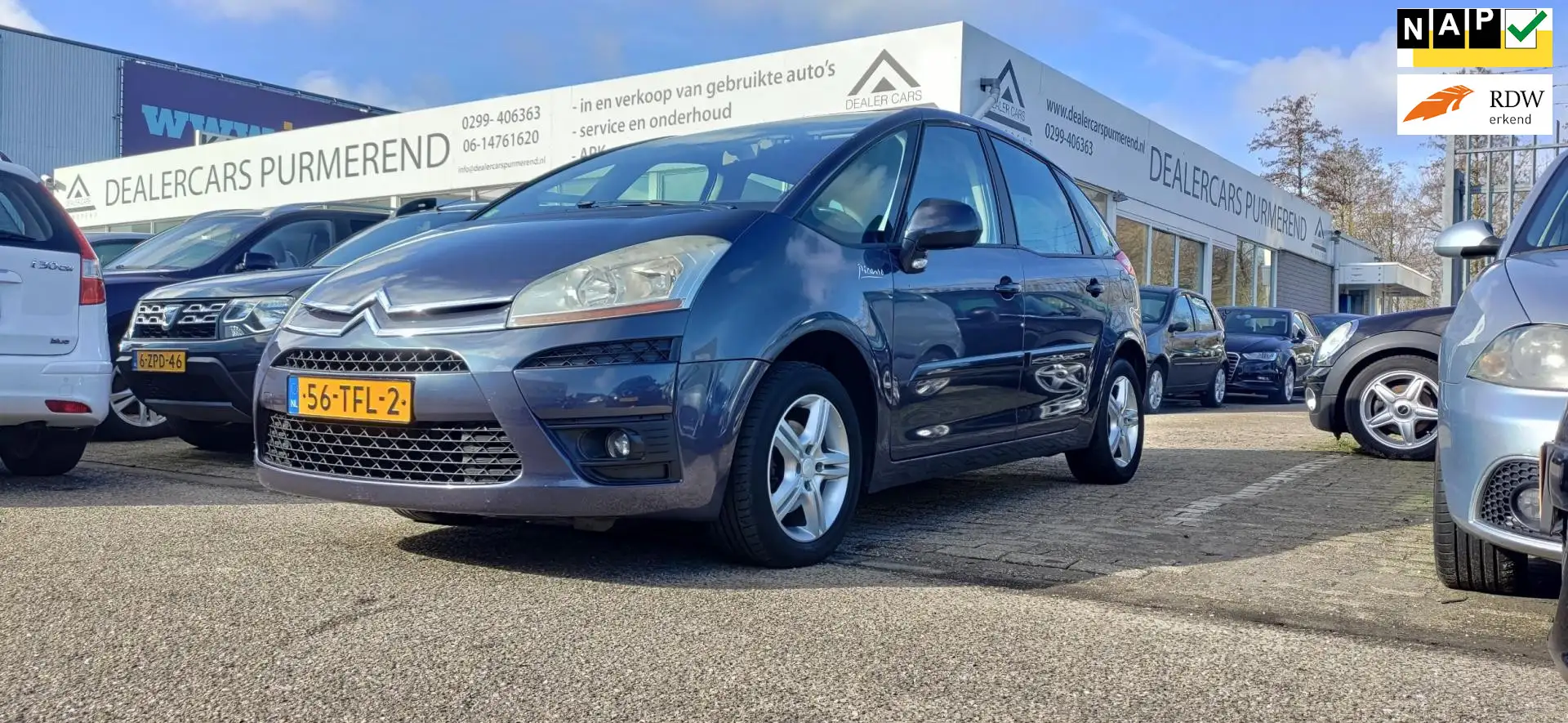 Citroen C4 Picasso 1.6 VTi Ambiance 5p. Blauw - 1