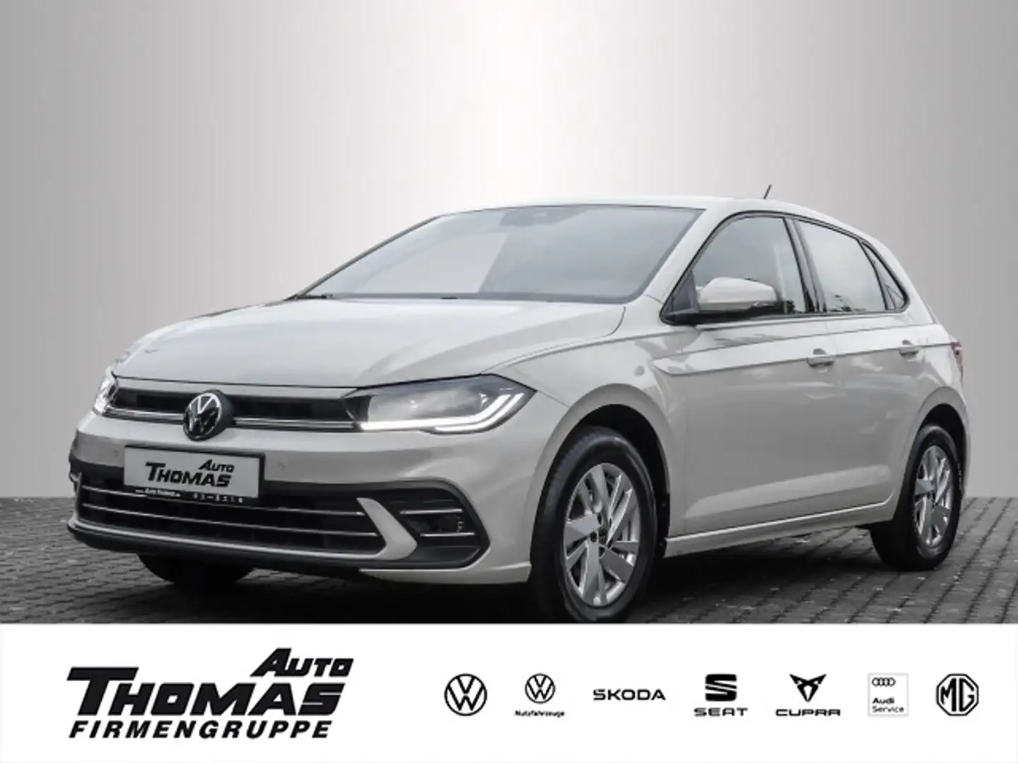 Volkswagen Polo Style 1.0 TSI AHK+LED-MATRIX+SHZ+PDC+NAVI Gris - 1