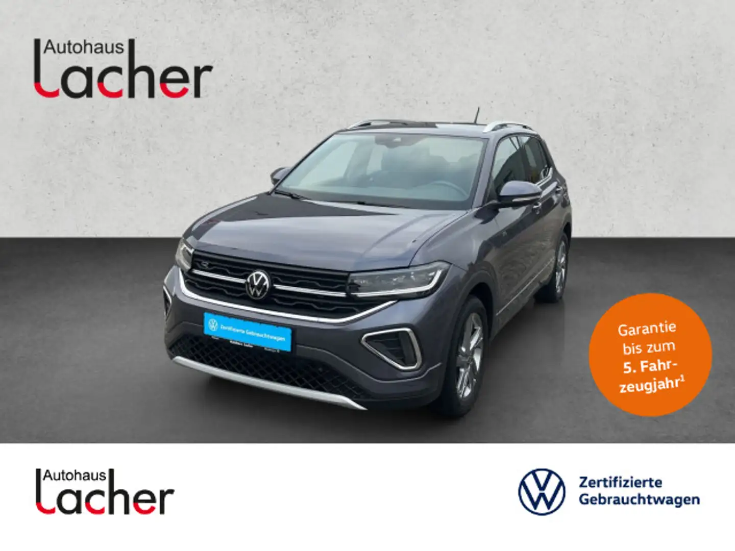 Volkswagen T-Cross R-Line 1.0 TSI Grau - 1