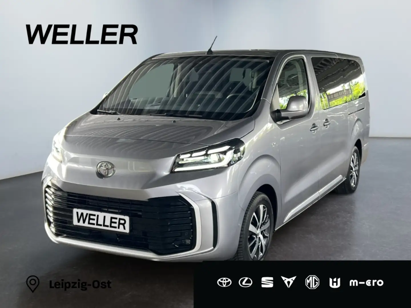 Toyota Proace 2,0l-D-4D L2 Verso Team D *LED*HUD*CAM*SHZ* Silber - 1