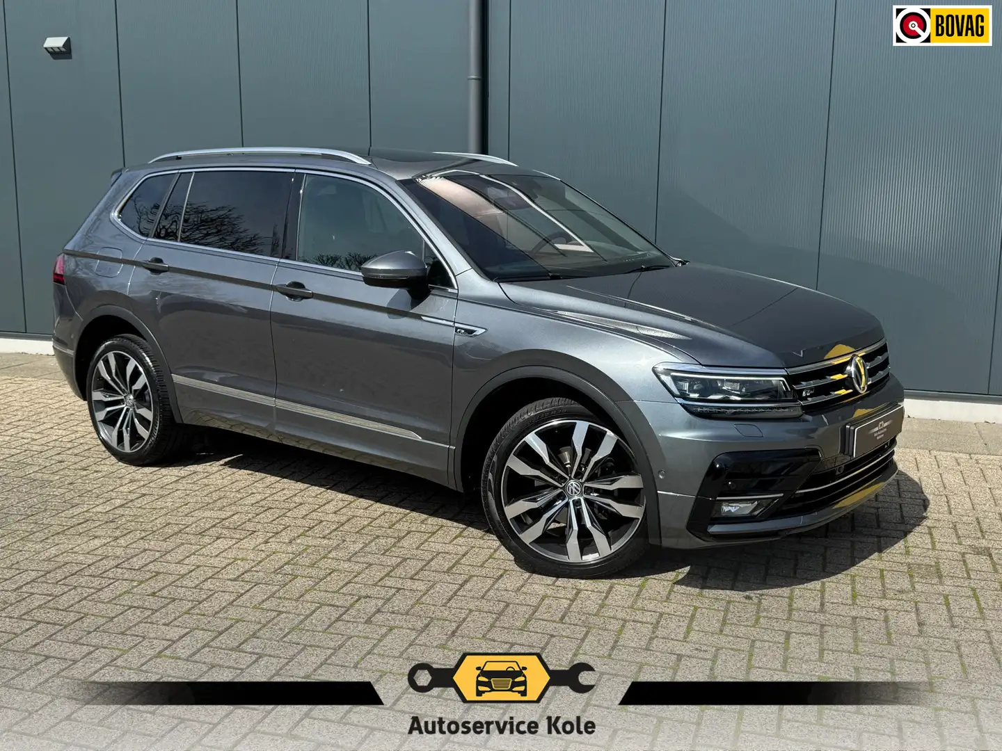 Volkswagen Tiguan Allspace * 7prs. * R-Line * El. panodak * El. trekhaak * Ca Grijs - 1