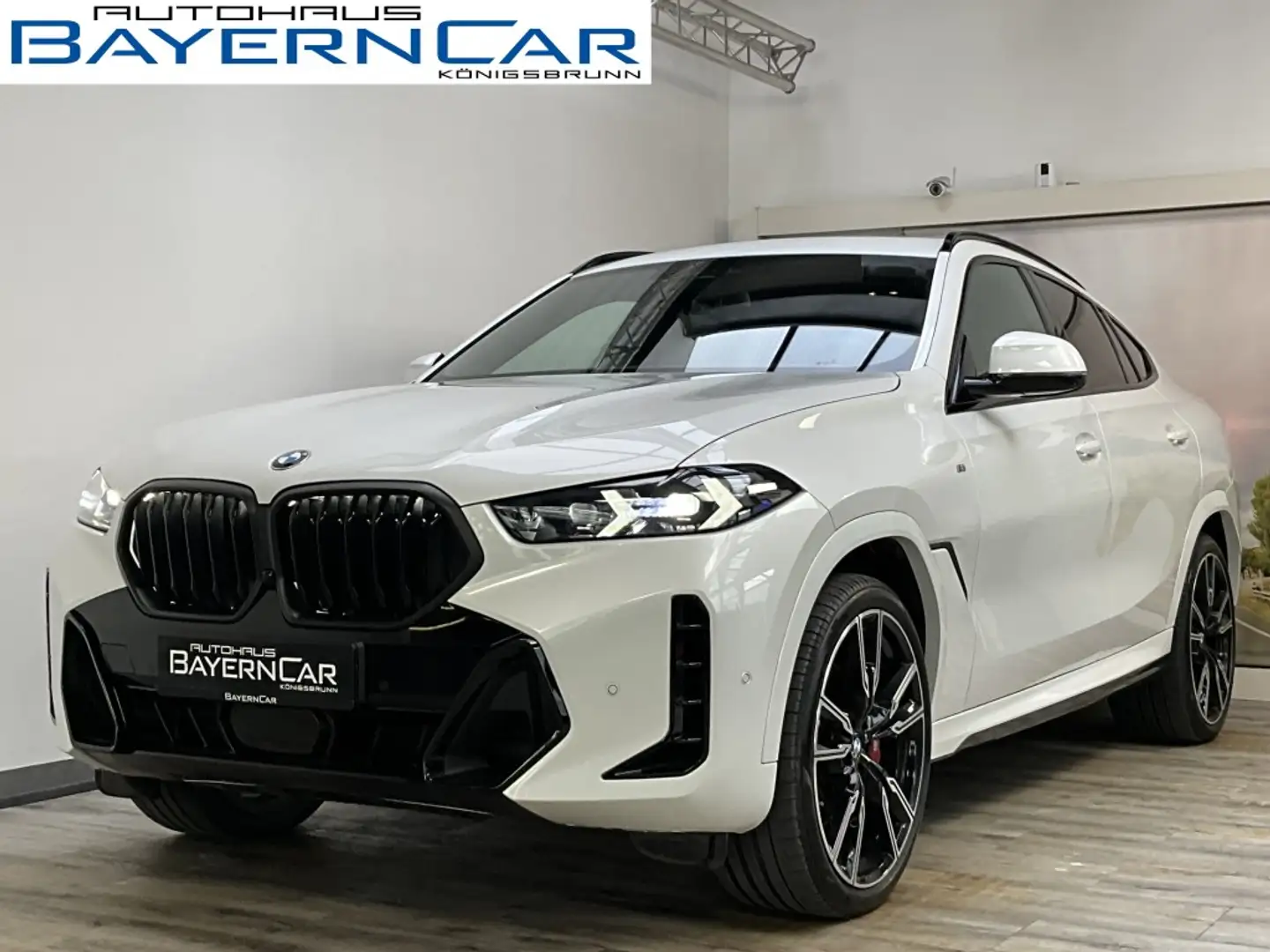BMW X6 xDrive30d M Sport Pro 22Zoll AHK Pano ACC 360 Weiß - 1
