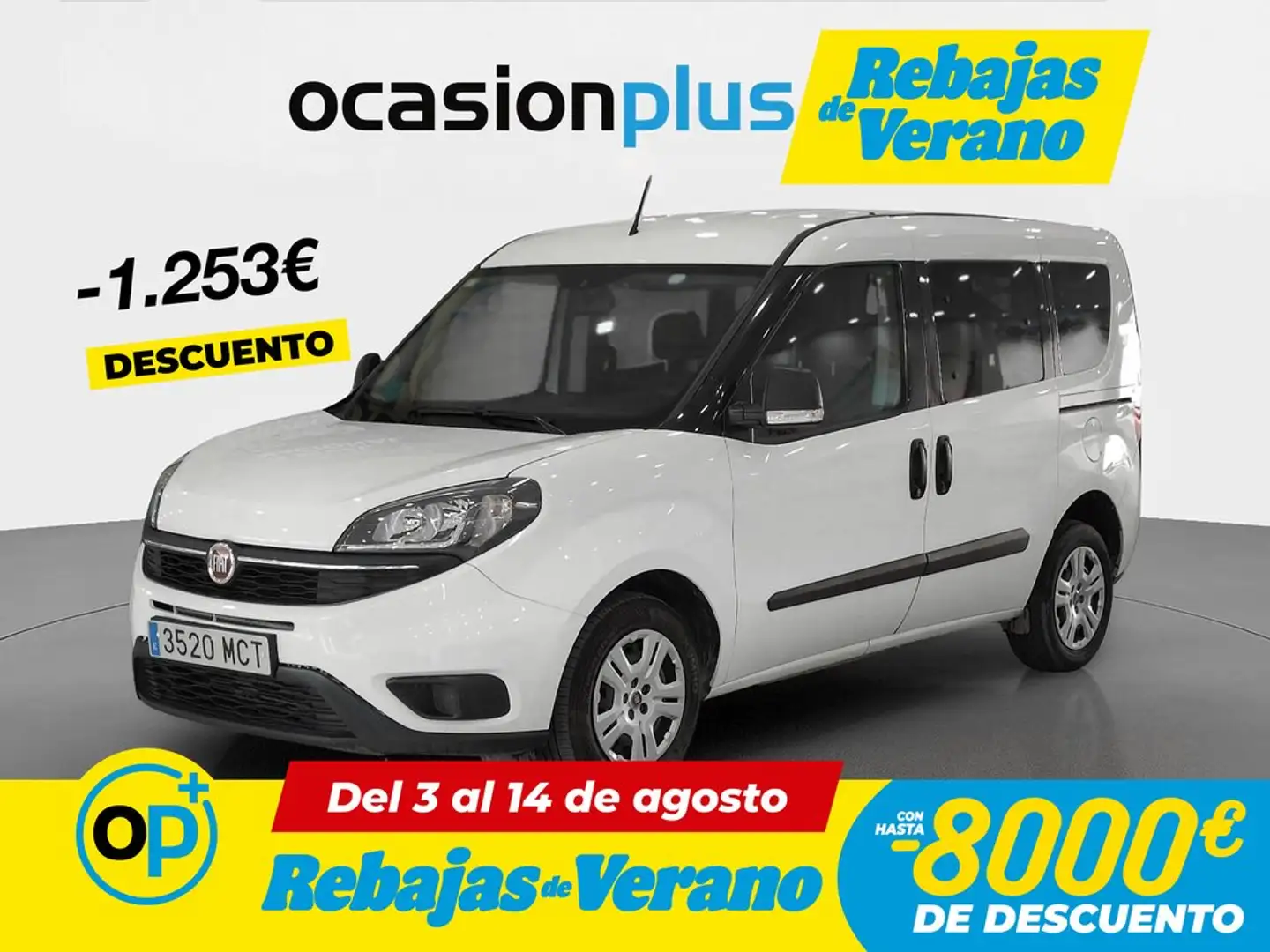 Fiat Dobló Combi 1.6Mjt SX 66kW Blanco - 1