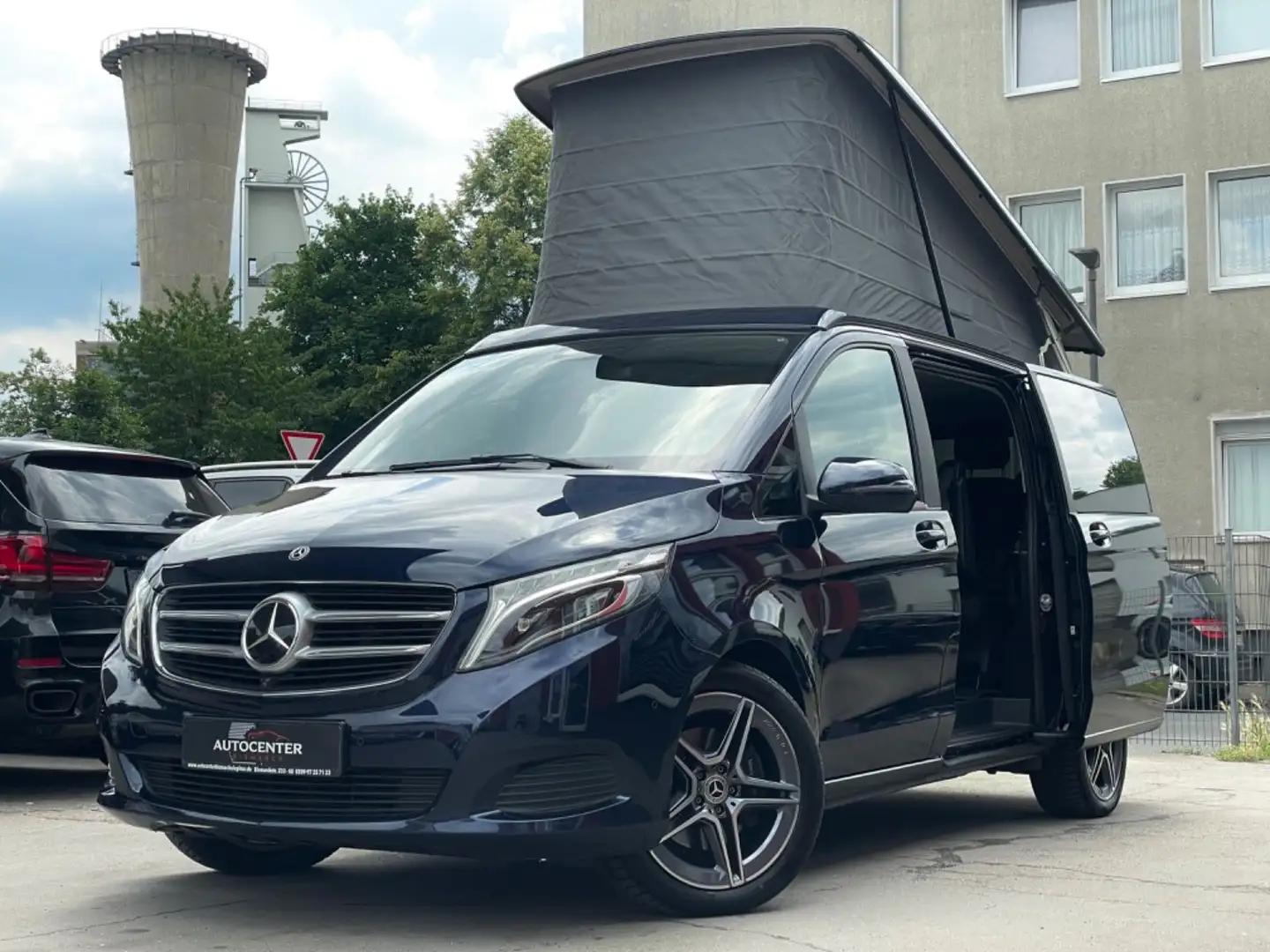Mercedes-Benz V 220 Marco Polo*BETT*TISCH*SPORT-PAKET*360°KA* Blu/Azzurro - 1