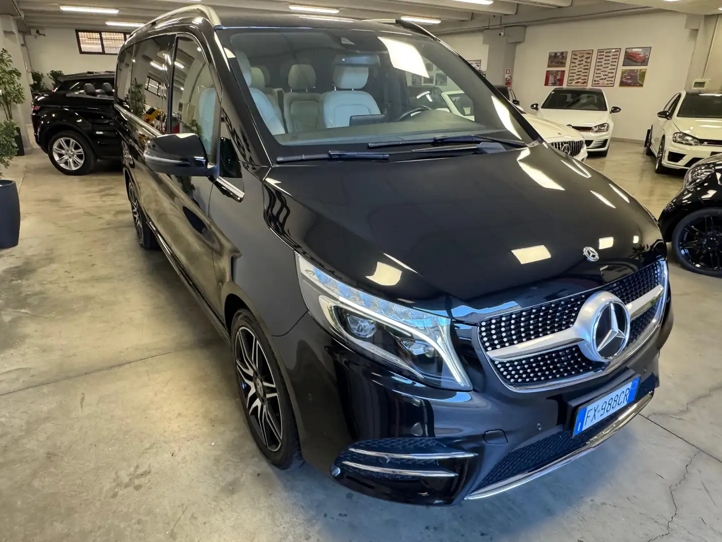 Mercedes-Benz V 300 AmgTetto, Frigo,Burmast,eccGaranzia 12 mesi Nero - 1