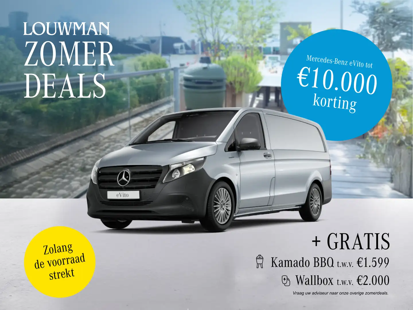 Mercedes-Benz EQV 300 L2 90kWh 8-Pers Airmatic luchtvering Easypack 3D R Noir - 2