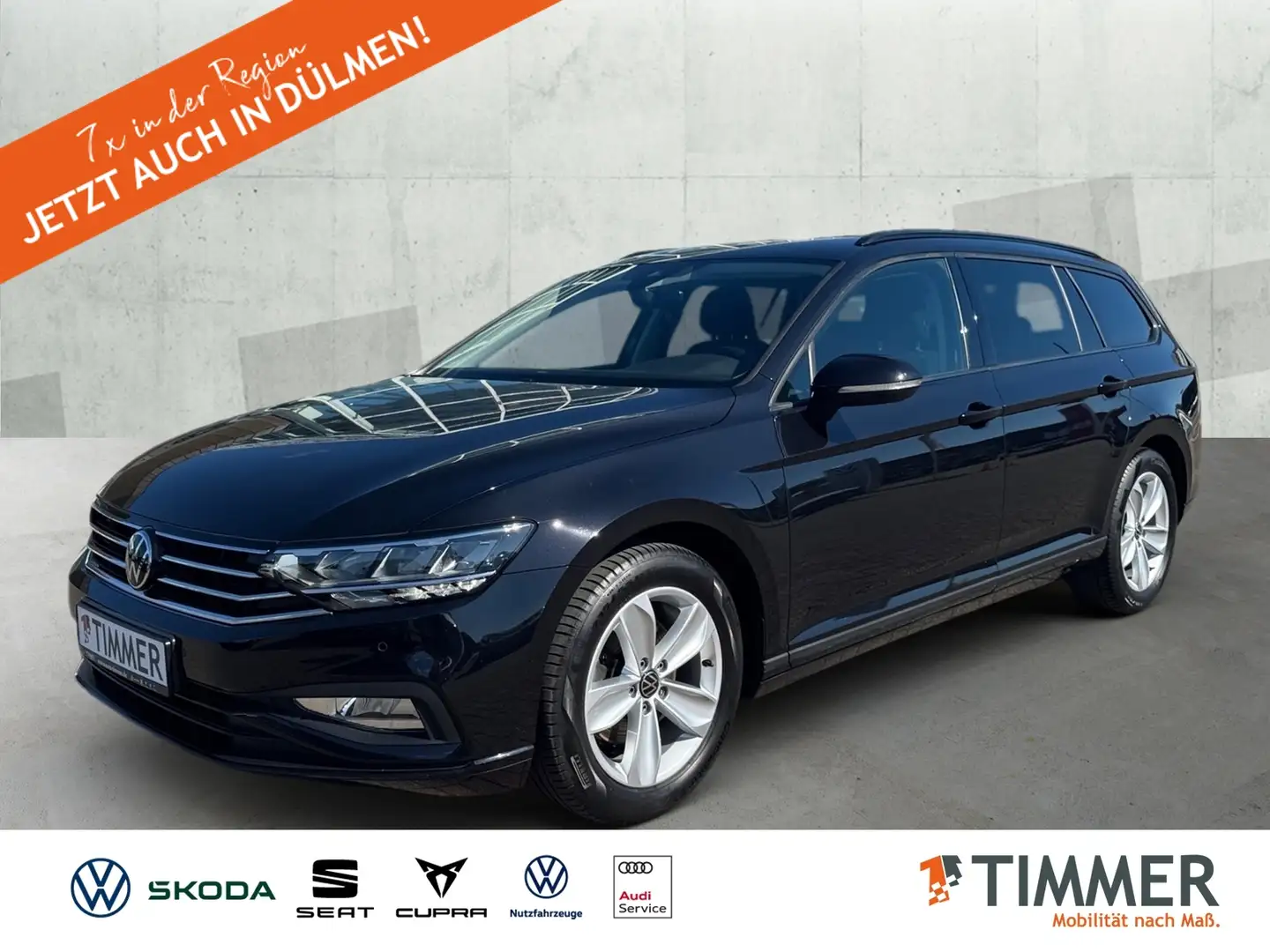 Volkswagen Passat Variant 2.0 TDI DSG CONCEPT *AHK *LED *RKAM *TEMPO *NAVI Noir - 1