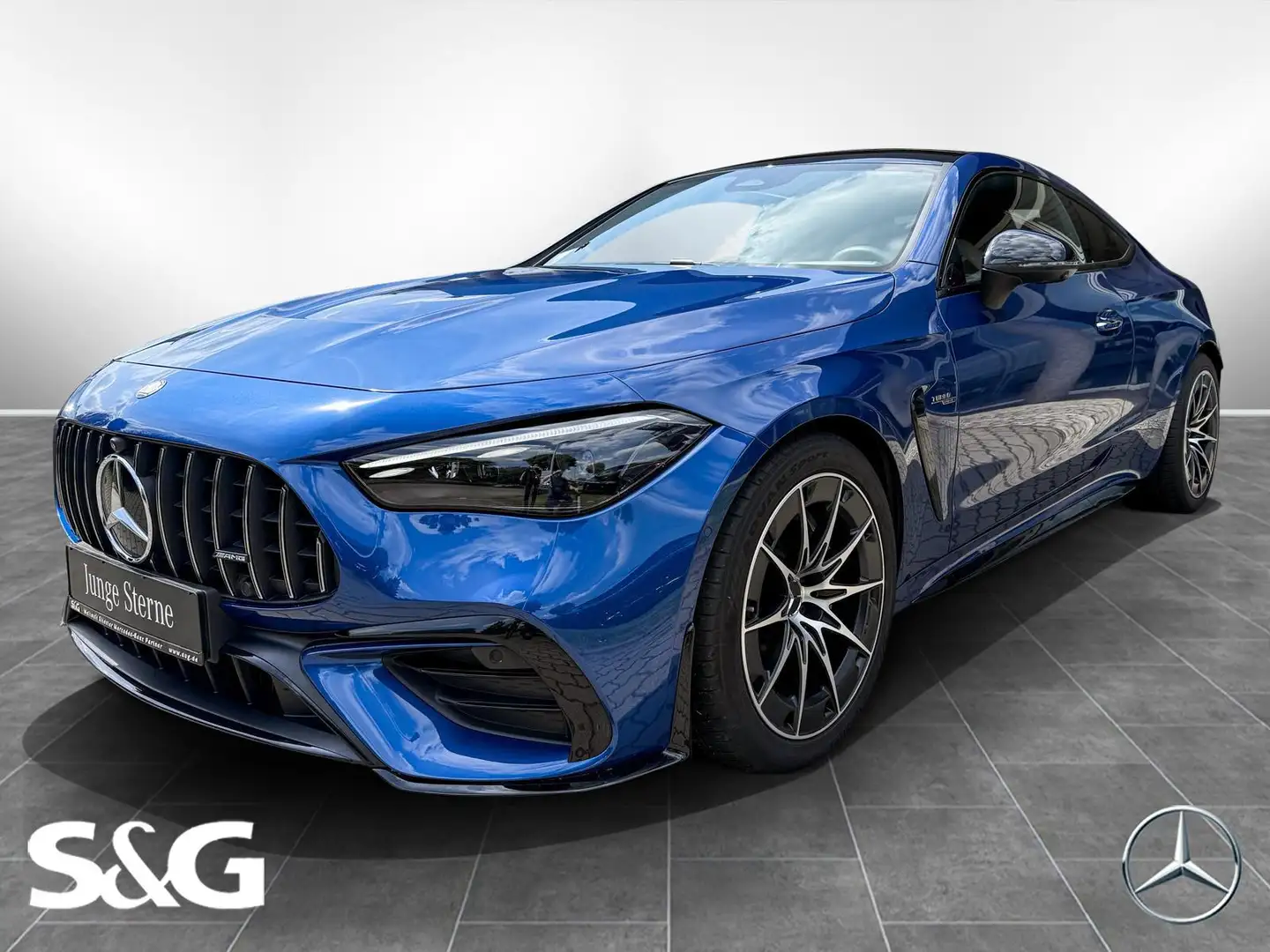 Mercedes-Benz CLE 53 AMG 4M+ Night+Premium+Keyless+360° Bleu - 1